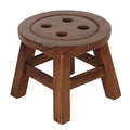 26cm Children's Wooden Button Stool - £39.99 - Stools, Furniture 