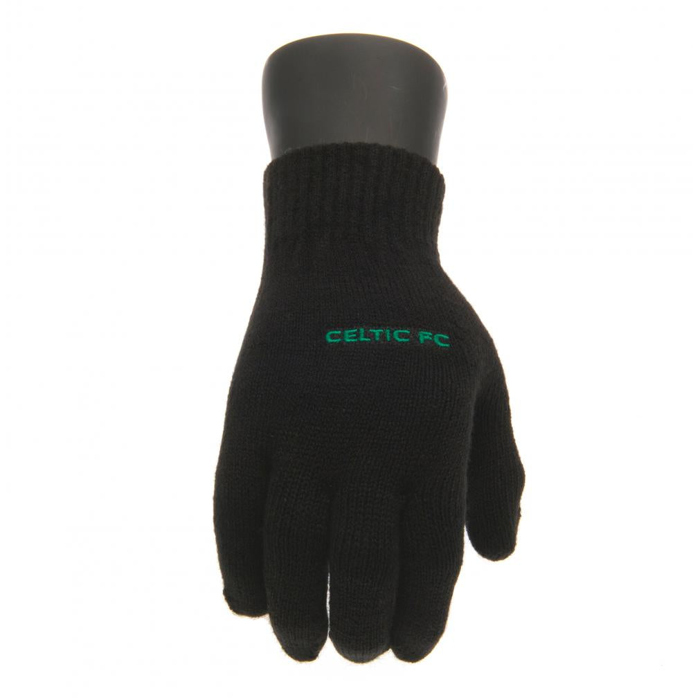 Celtic FC Knitted Gloves Junior - Officially licensed merchandise.