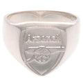 Arsenal FC Sterling Silver Ring Small - Officially licensed merchandise.