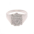 Liverpool FC Sterling Silver Ring Medium - Officially licensed merchandise.