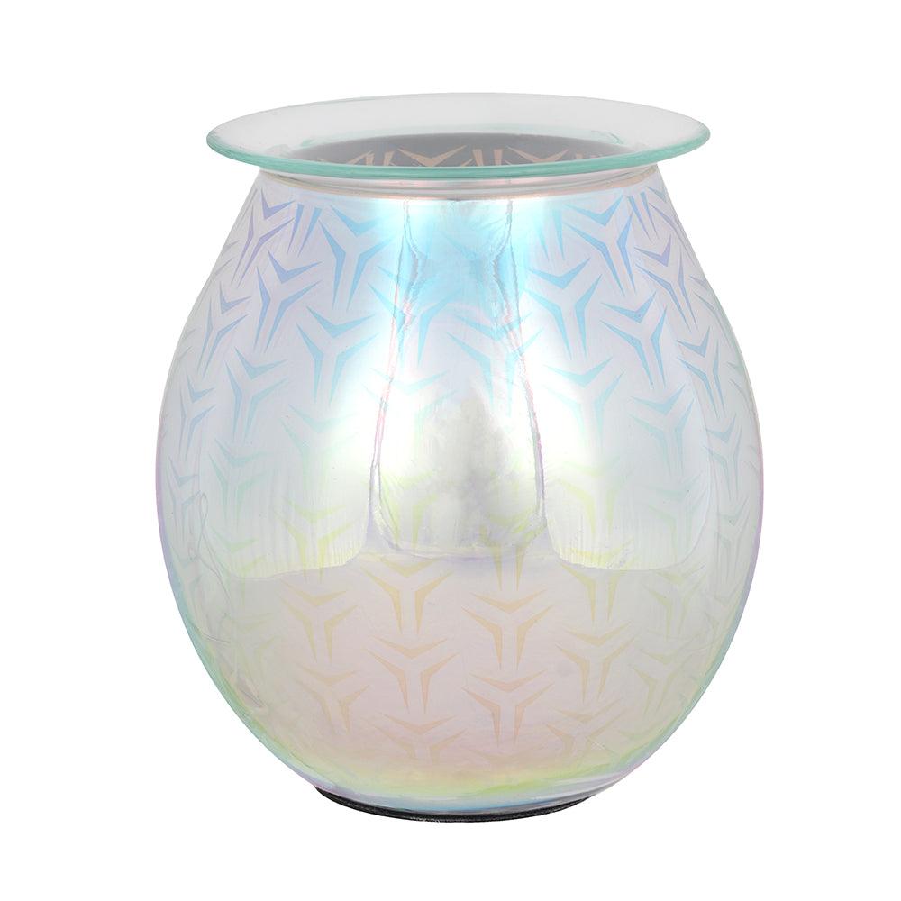 3D Geometric Light Up Electric Oil Burner-Oil Burners