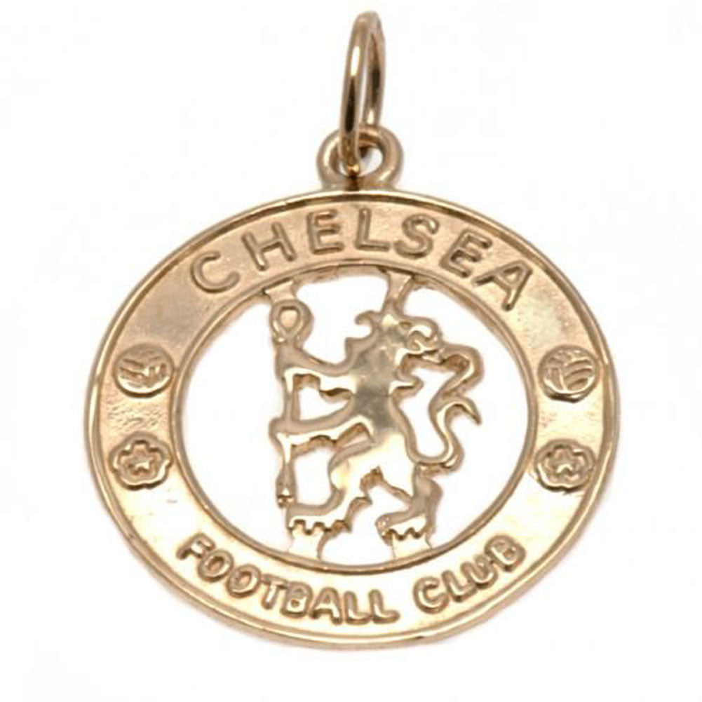 Chelsea FC 9ct Gold Pendant - Officially licensed merchandise.