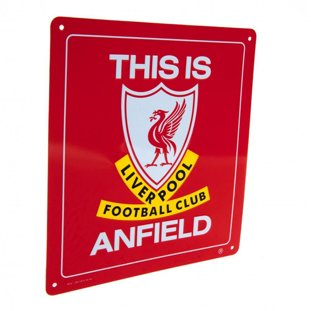 Liverpool FC This is Anfield Sign - Officially licensed merchandise.