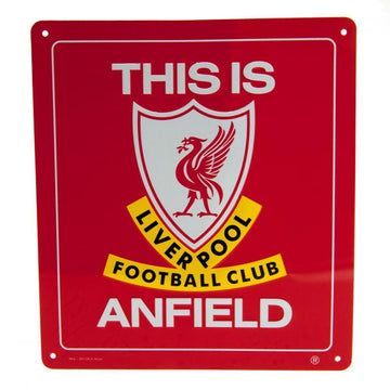 Liverpool FC This is Anfield Sign - Officially licensed merchandise.