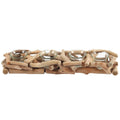 4pc Driftwood Candle Holder-Candle Holders