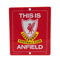 Liverpool FC Window Sign SQ - Officially licensed merchandise.