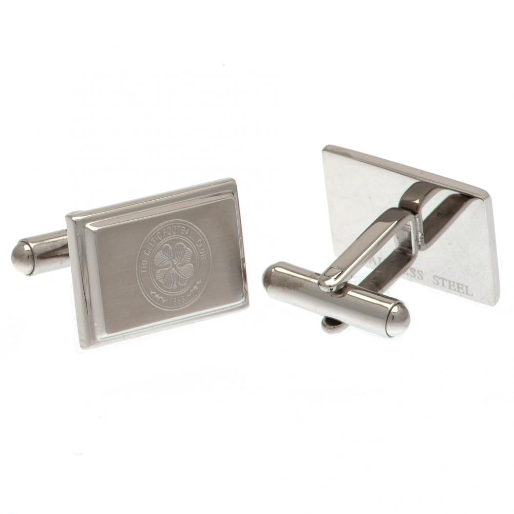 Celtic FC Tie Slide & Cufflink Set - Officially licensed merchandise.