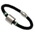 Celtic FC Colour Ring Leather Bracelet - Officially licensed merchandise.