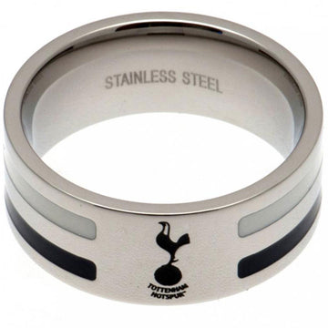 Tottenham Hotspur FC Colour Stripe Ring Large - Officially licensed merchandise.