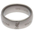 Liverpool FC Super Titanium Ring Large - Officially licensed merchandise.