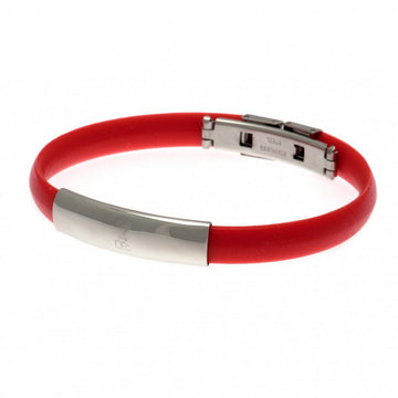 Liverpool FC Colour Silicone Bracelet - Officially licensed merchandise.