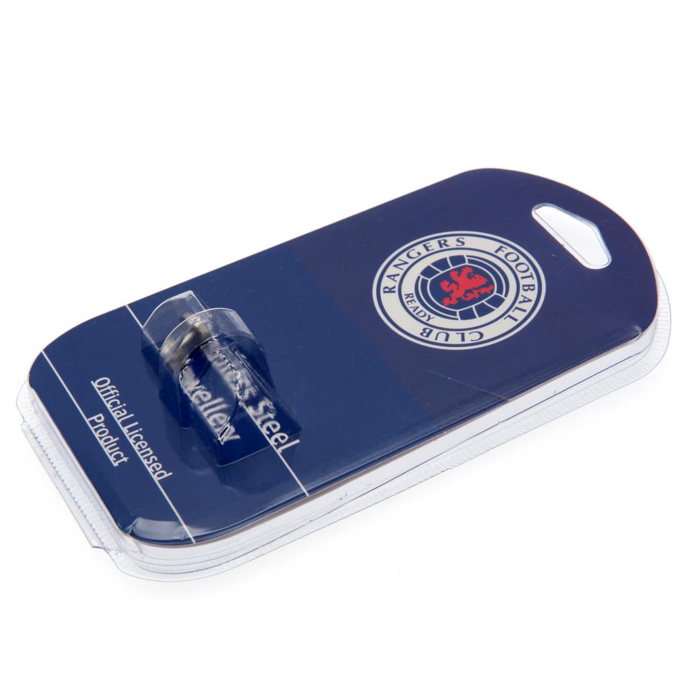 Rangers FC Cut Out Stud Earring - Officially licensed merchandise.