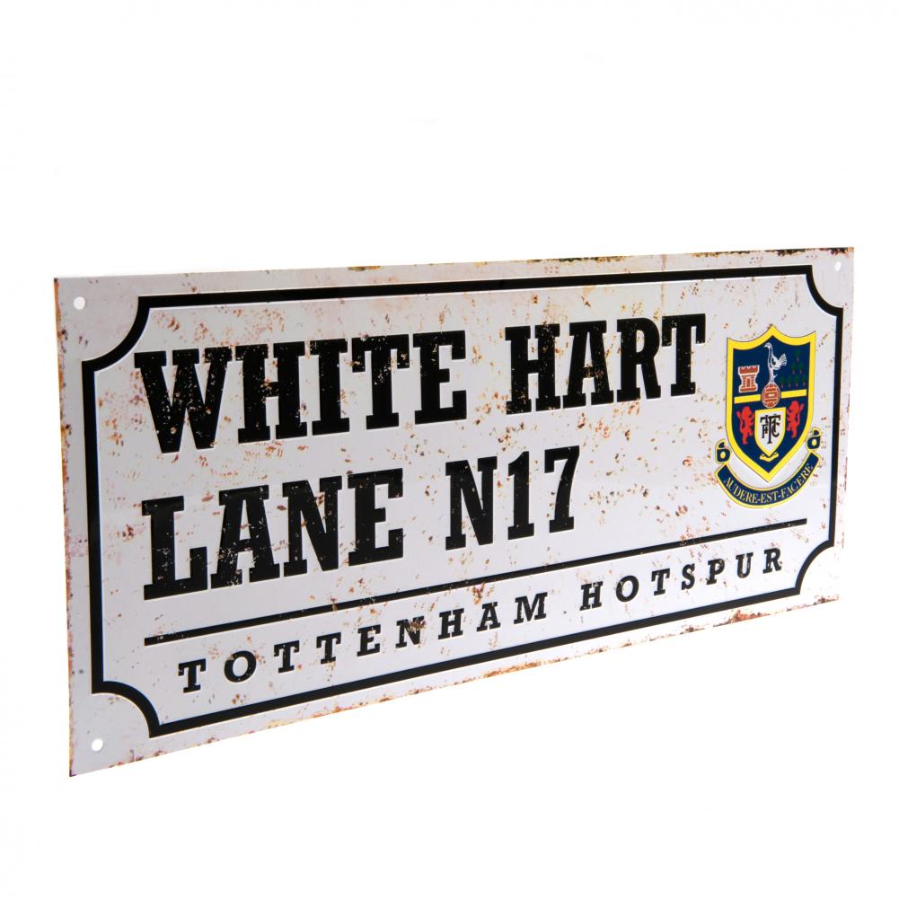 Tottenham Hotspur FC Street Sign Retro - Officially licensed merchandise.