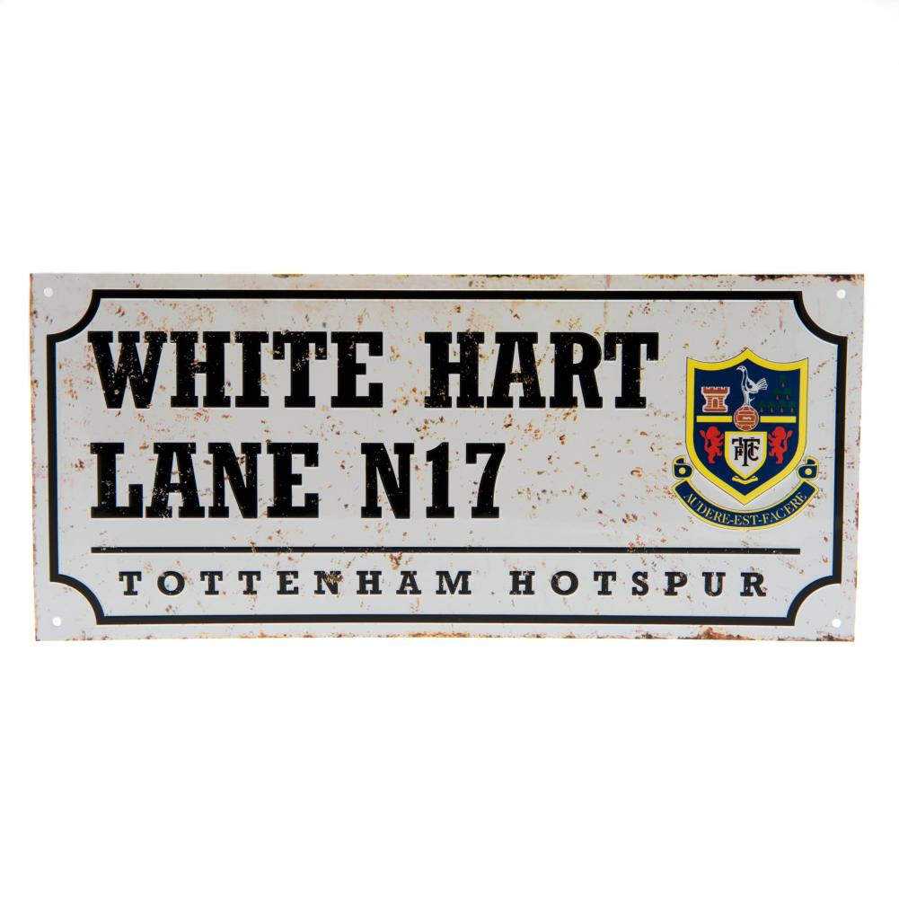 Tottenham Hotspur FC Street Sign Retro - Officially licensed merchandise.