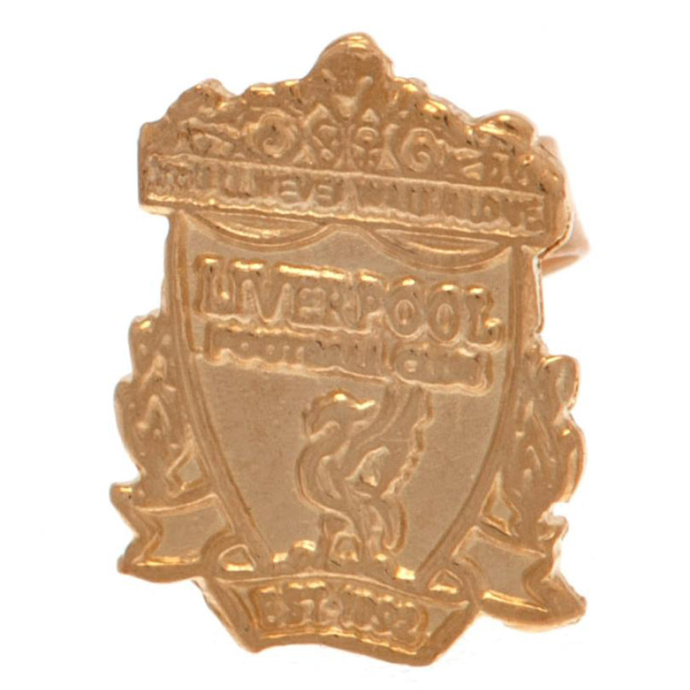 Liverpool FC 9ct Gold Earring CR - Officially licensed merchandise.