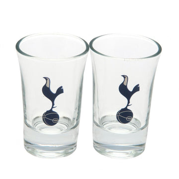 Tottenham Hotspur FC 2pk Shot Glass Set - Officially licensed merchandise.