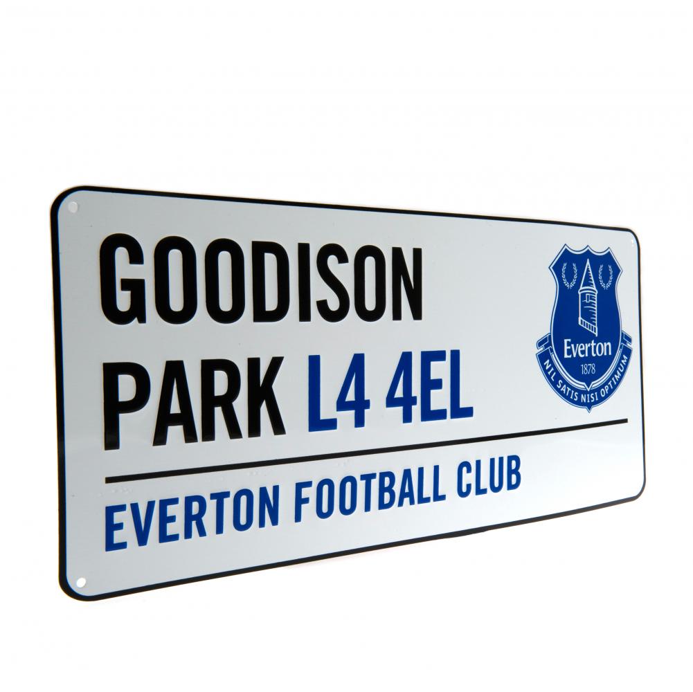 Everton FC Street Sign - Officially licensed merchandise.