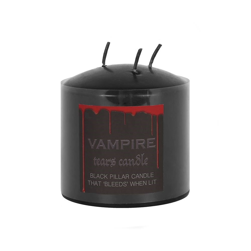 7.5cm Vampire Tears Pillar Candle - £10.99 - Candles 