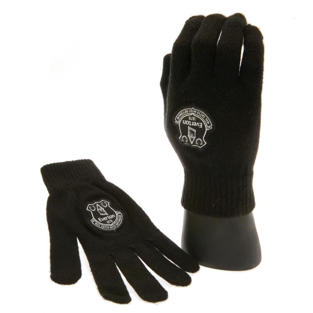 Everton FC Knitted Gloves Junior - Officially licensed merchandise.