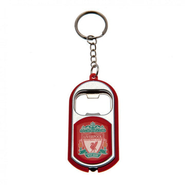 Liverpool FC Keyring Torch Bottle Opener - Officially licensed merchandise.