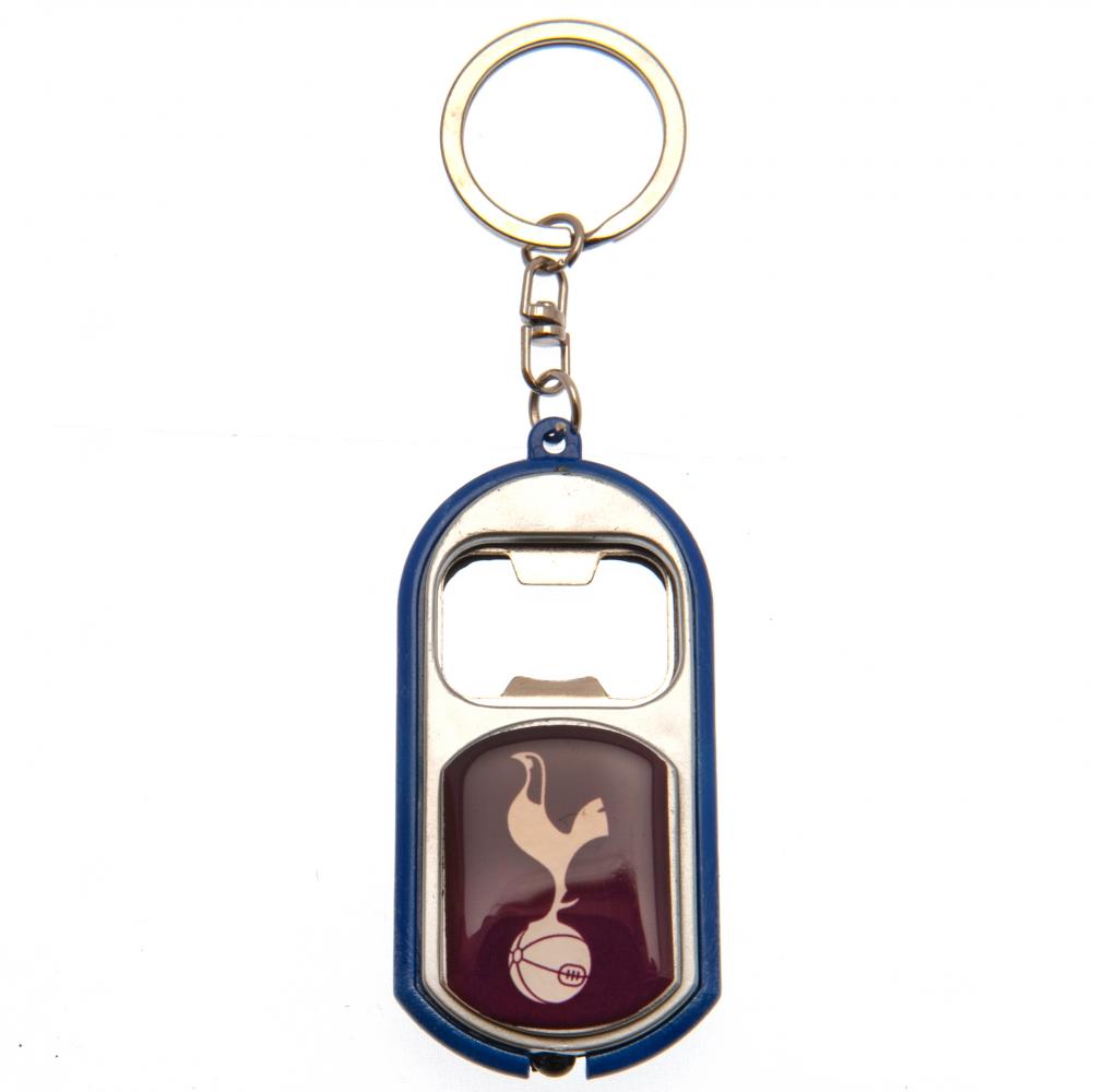 Tottenham Hotspur FC Keyring Torch Bottle Opener - Officially licensed merchandise.