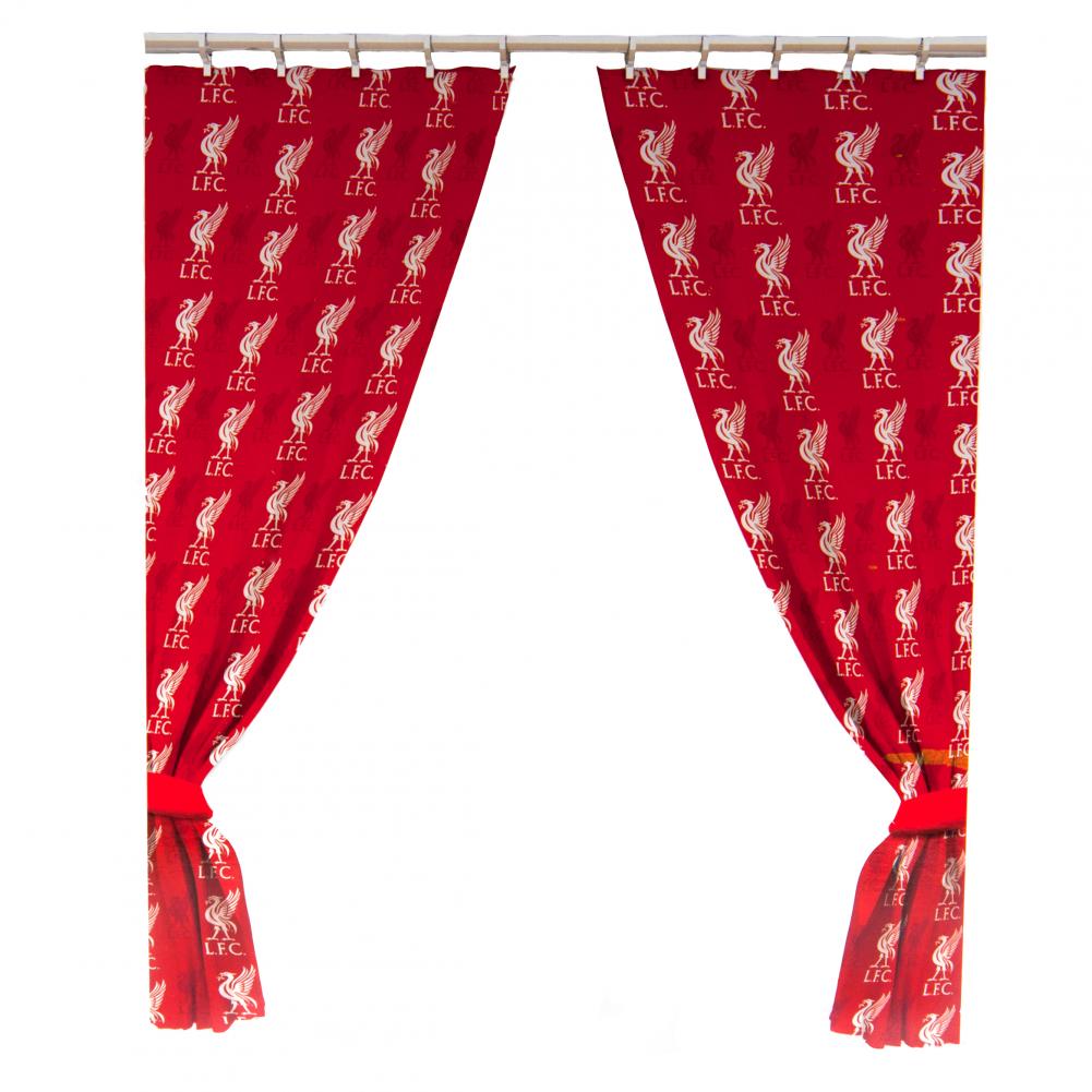 Liverpool FC Curtains - Officially licensed merchandise.