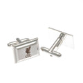 Liverpool FC Silver Plated Cufflinks - Officially licensed merchandise.