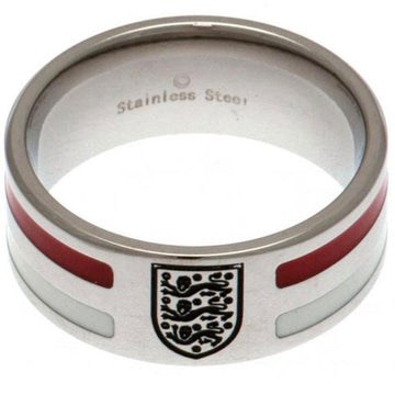 England FA Colour Stripe Ring Small - Officially licensed merchandise.