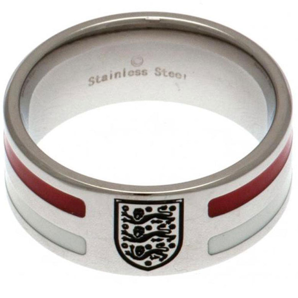 England FA Colour Stripe Ring Large - Officially licensed merchandise.