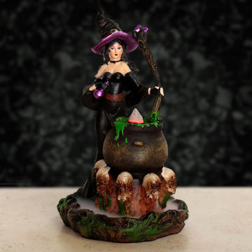 Backflow Incense Burner - Witches Cauldron