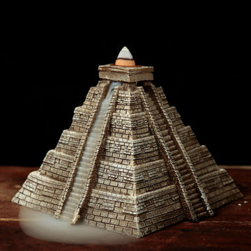 Backflow Incense Burner - Aztec Pyramid