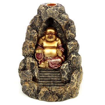 Backflow Incense Burner - Chinese Buddha