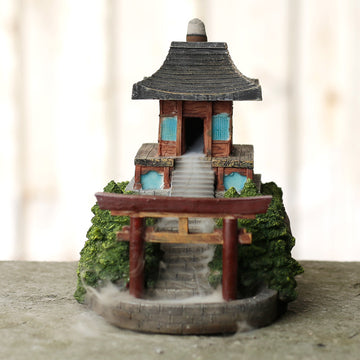 Backflow Incense Burner - Japanese Garden Temple