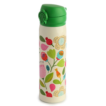 Reusable Push Top Stainless Steel Hot & Cold Thermal Insulated Drinks Bottle - Pick of the Bunch Autumn Falls