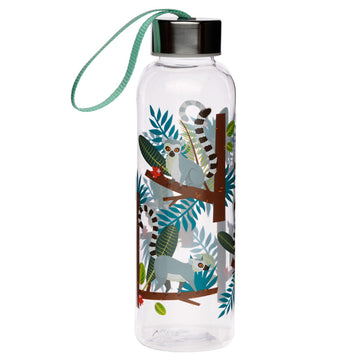 Reusable Lemur Spirit of the Night 500ml Water Bottle with Metallic Lid