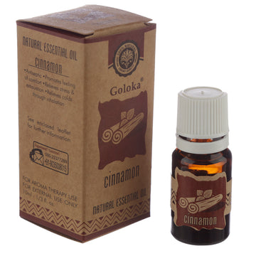 12x Goloka Essential Oil 10ml - Cinnamon