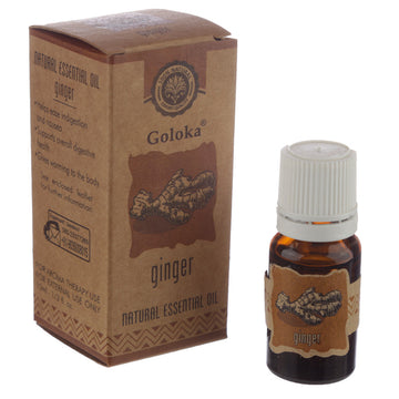 12x Goloka Essential Oil 10ml - Ginger