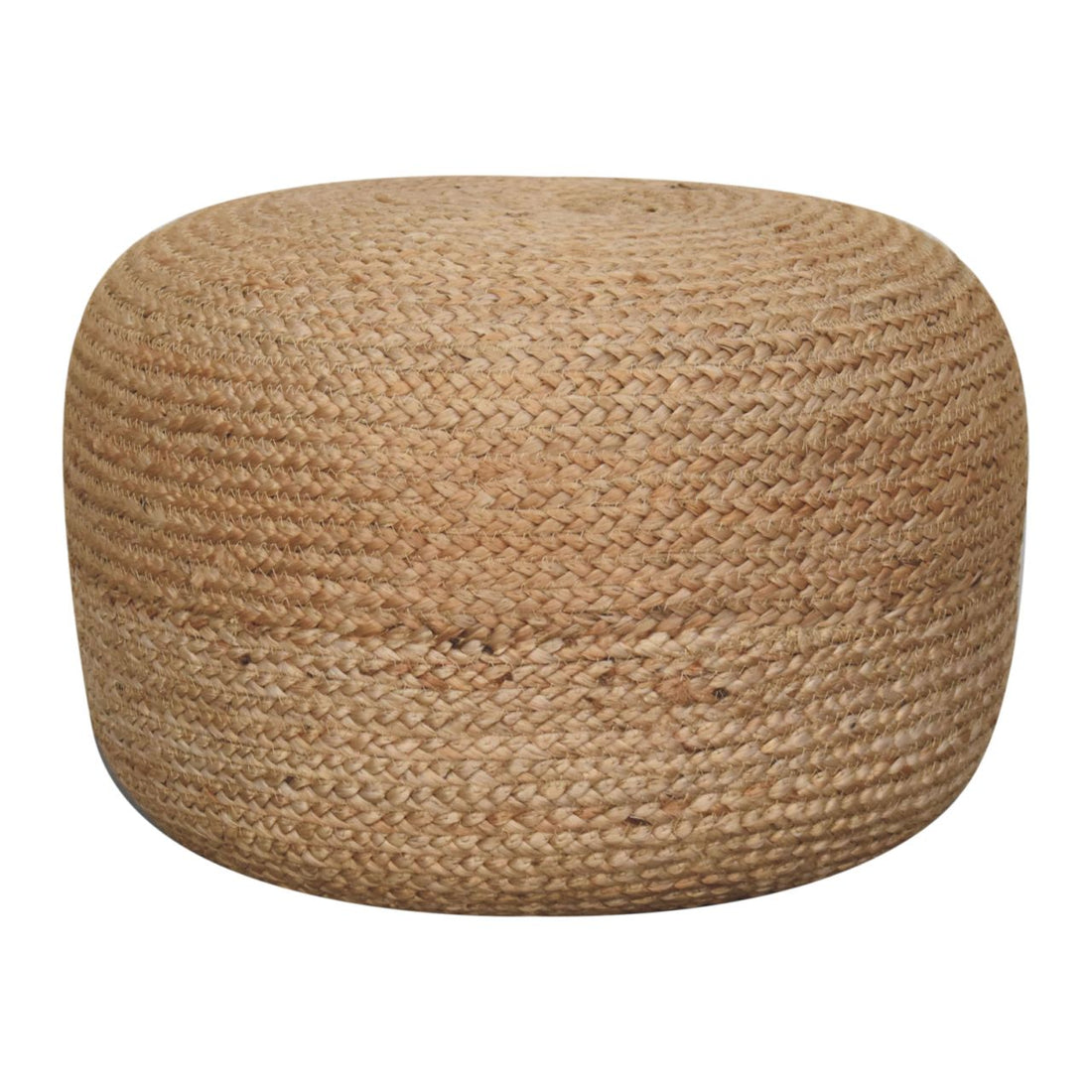 Natural Jute Pouffe