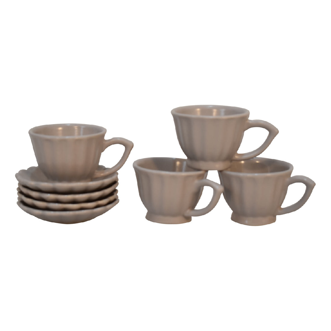 IN3108 - Nude Petal Mug Set of 4