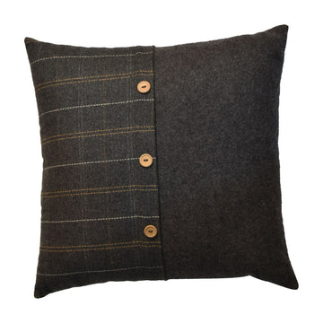 Quinn Cushion Set of 2 - Pewter Tweed