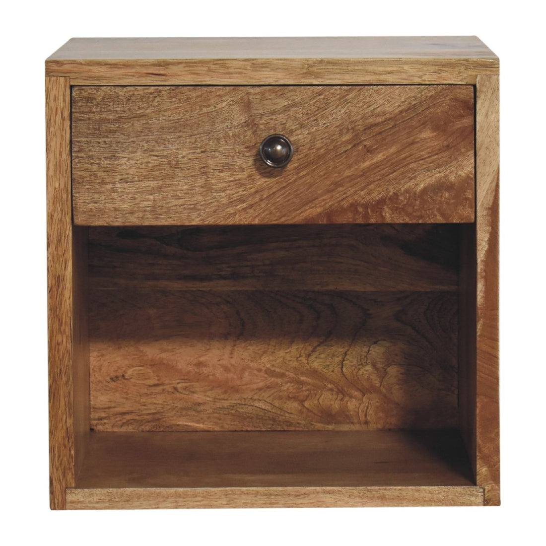 IN3455 - Wall Mounted Mini Classic Oak-ish Bedside