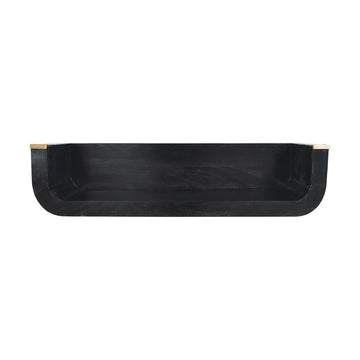 Indira Ash Black Floating Console Table