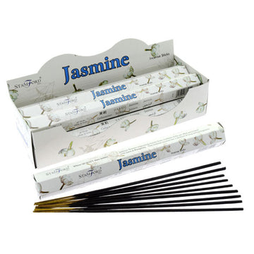 6x Stamford Hex Incense Sticks - Jasmine