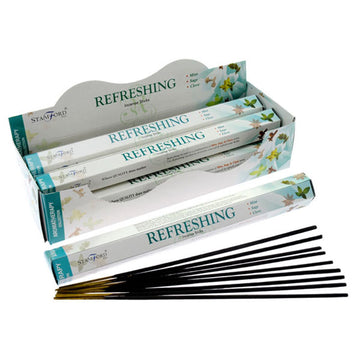 6x Stamford Hex Incense Sticks - Refreshing