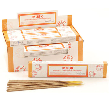 12x Stamford Masala Incense Sticks - Musk