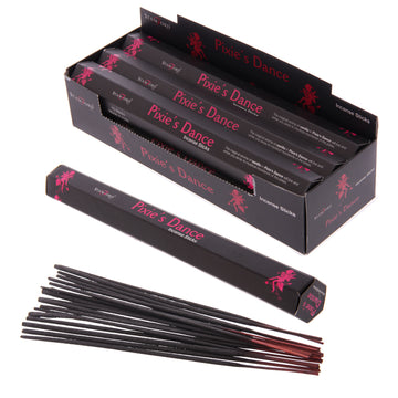 6x Stamford Black Incense Sticks - Pixies Dance