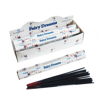 6x Fairy Dreams Stamford Hex Incense Sticks