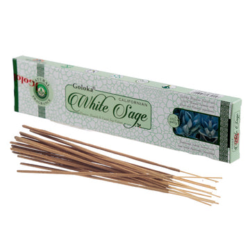 12x Goloka Incense Sticks - Californian White Sage