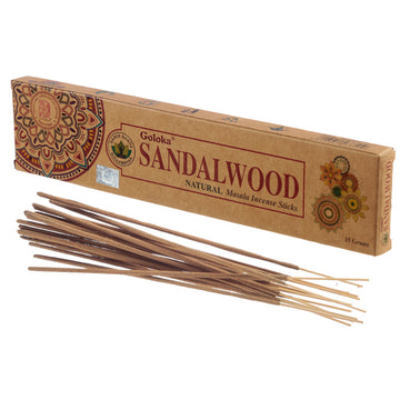 6x Goloka Incense Sticks - Sandalwood