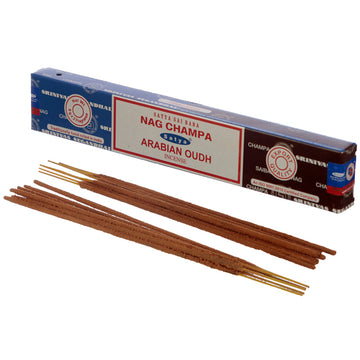 Satya Incense Sticks - Nag Champa & Arabian Oudh